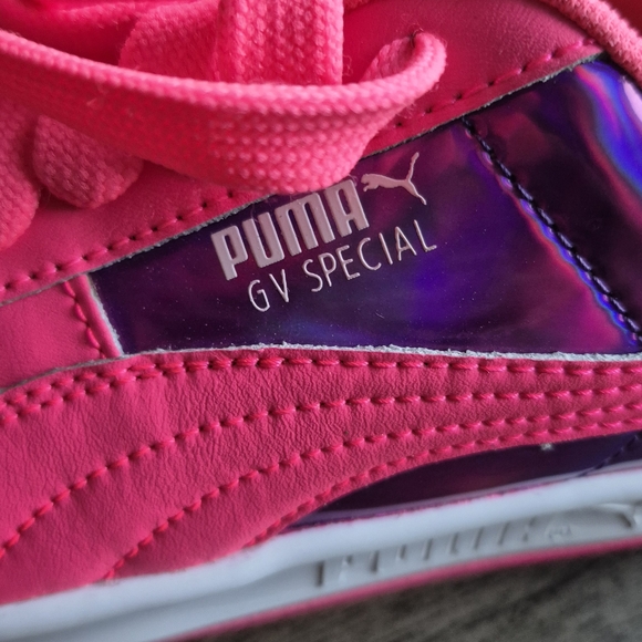 ​PUMA Cali Star "Glacial" Pink Iridescent Holographic Sneakers Women’s Size 6 - Picture 5 of 14